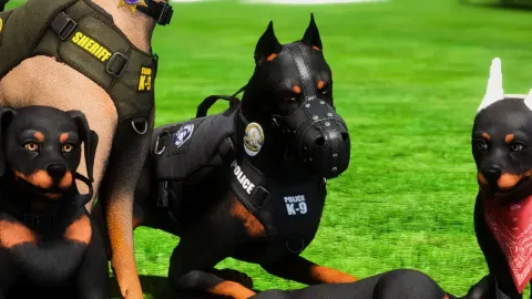 Onx K9 Ped Pack preview - FiveM ped