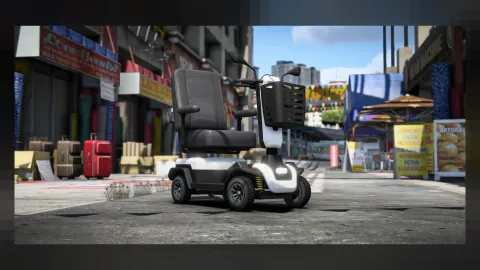 Maibatsu Sunsetter Mobility Scooter for FiveM