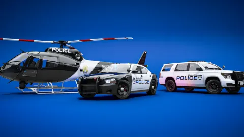 Police Civ Car Packs preview 2