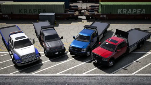 Rollback Tow Truck Bundle preview 2