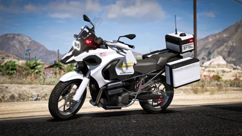 Ubermacht Kandra Police Motorcycle for FiveM