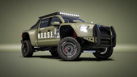 Vapid Caracara Raid Special Pursuit for FiveM