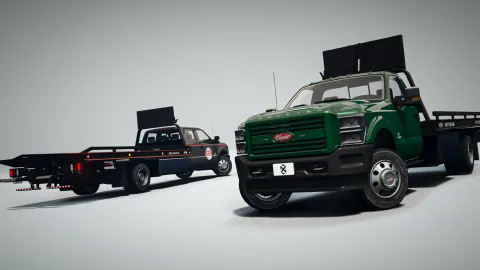 Vapid Sandking D155 Rollback Tow Trucks 2 for FiveM