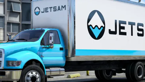 Vapid Yankee C105 Lwb Box Truck Fivem preview 2