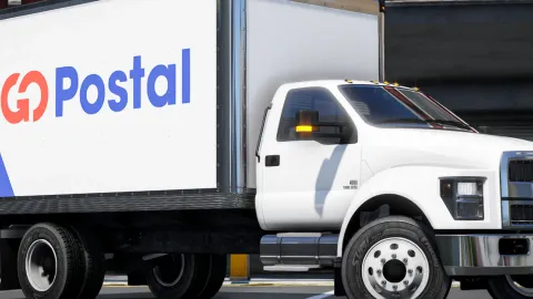 Vapid Yankee C130 Box Truck Fivem Delivery preview 2