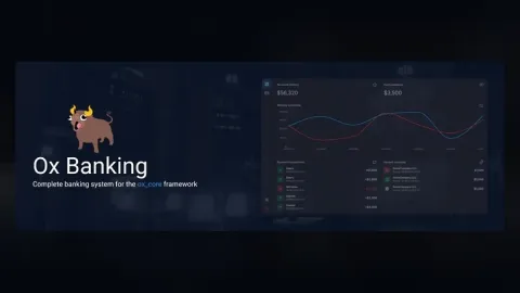 OX Banking - banking and economy script for FiveM GTA 5 roleplay