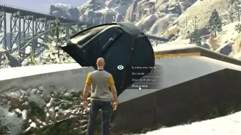 OX Camping in-game UI - FiveM activities and minigames script
