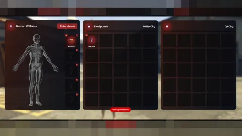 ox inventory ui redesign with modern item cards in FiveM