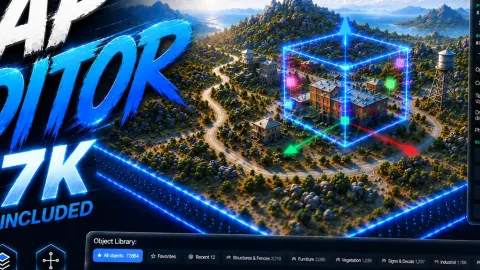 Oxlyn Map Editor IN GAME in-game UI - FiveM activities and minigames script