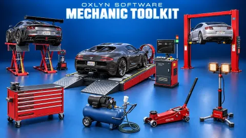 Oxlyn Ultimate Mechanic ToolKit - mechanic and tuning script for FiveM GTA 5 roleplay