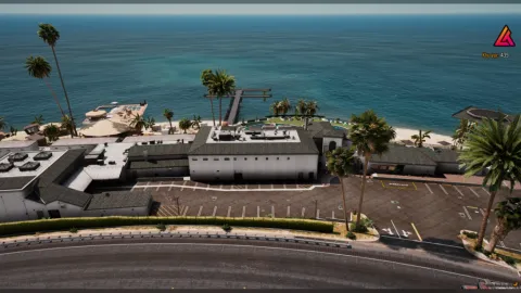 Luxury resort MLO lobby and pool for FiveM