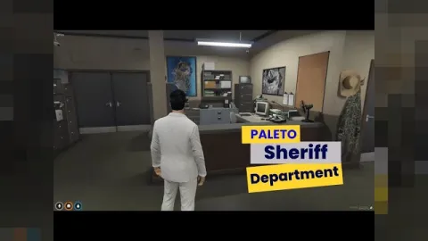 Paleto Sheriff MLO station interior for FiveM