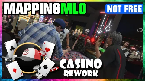 Patoche casino MLO gambling interior for FiveM