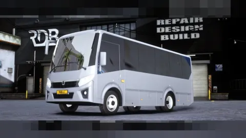PAZ Vector Next city bus FiveM add-on