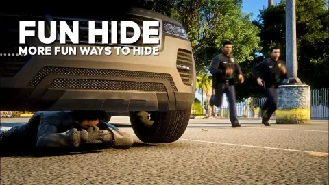 Pazeee Funny Hide Emote - animation pack for FiveM GTA 5 roleplay