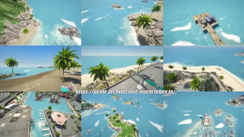 PCMR Architecture The Miami Ocean - client-side mod for FiveM GTA 5 roleplay