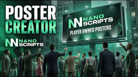 posters — Nano poster system — FiveM asset preview