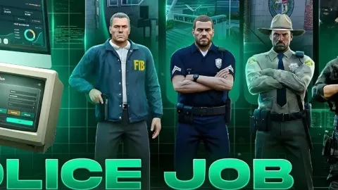Pluto Police Job Creator in-game UI - FiveM police script