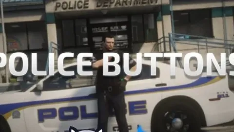 Police Buttons Panic Position Blip Waypoint in-game UI - FiveM police script