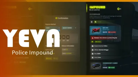 Police Impound - police script for FiveM GTA 5 roleplay