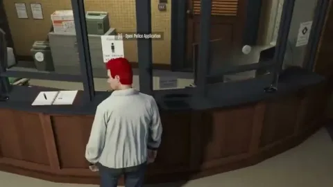 Police Job Applications in-game UI - FiveM police script