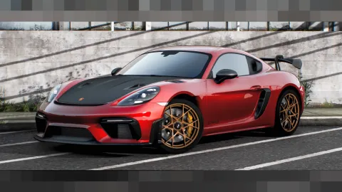 Porsche 718 Cayman GT4 RS FiveM sports car add-on