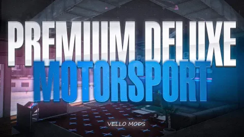 Premium Deluxe Motorsport interior preview for FiveM roleplay servers