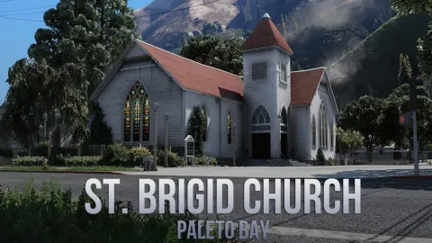 Prentiss St Brigid Church MLO interior view - FiveM custom map