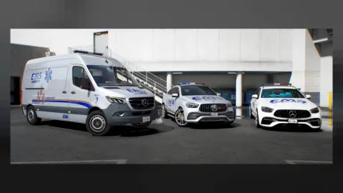 Prezmo EMS Pack 1 - emergency vehicle for FiveM GTA 5 roleplay