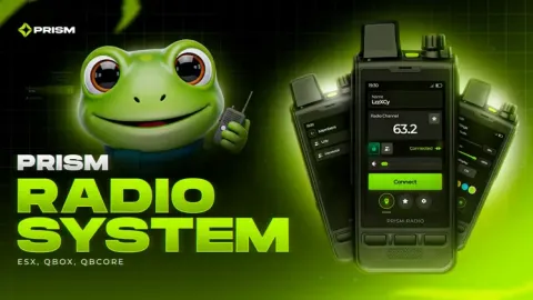 Prism Radio - phone and communication script for FiveM GTA 5 roleplay