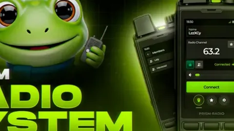 Prism Radio in-game UI - FiveM phone and communication script