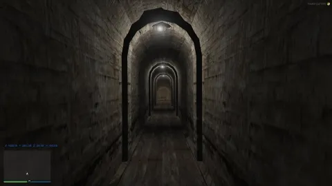 Prison Escape Tunnel MLO rough dug passage and exit shaft