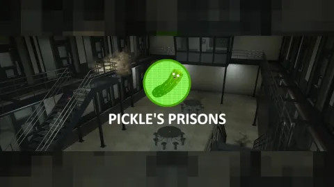 Prison jail system cell block with inmates working in FiveM