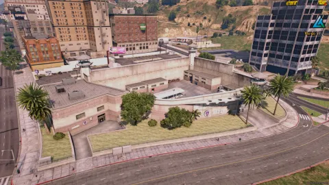 Prison mlo cell block and yard in a secure correctional facility — FiveM MLO