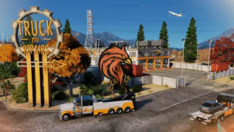 Dot Repairs Truck You Repairs for FiveM