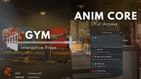 Gym All Locations Anim Core Full Version for FiveM