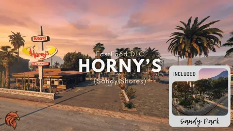 Horny S Burger Sandy Only for FiveM