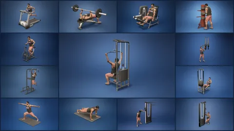 Interactive Gym System for FiveM