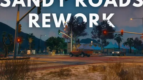 Sandy Shores Roads Rework Traffic preview 2