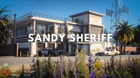 Sandy Shores Sheriff Station for FiveM