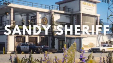 Sandy Shores Sheriff Station preview 2