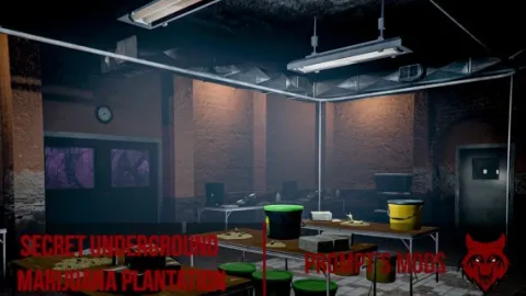 Secret Underground Marijuana Plantation for FiveM