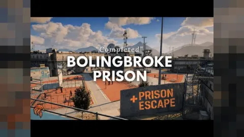 Prison Escape MLO FiveM Bolingbroke penitentiary interior with cell blocks