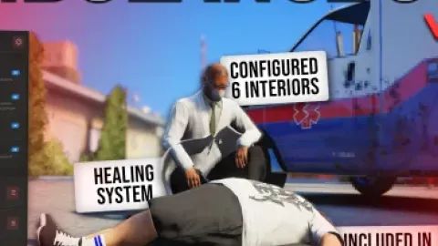 PScripts Ambulance Job 2 0 in-game UI - FiveM EMS and medical script