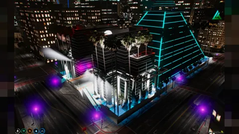 Pyramid casino mlo gaming floor at Legion Square in FiveM