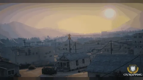 Qadir City map MLO custom urban streets and buildings for FiveM