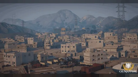 Qadir City map MLO custom urban streets and buildings for FiveM — view 2