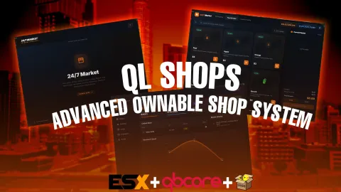 ownable shops — Ql ownable shop system — FiveM asset preview