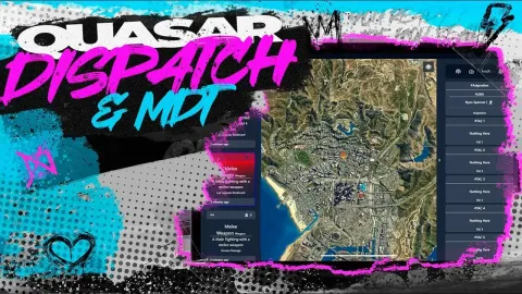 Quasar Dispatch - MDT and dispatch script for FiveM GTA 5 roleplay