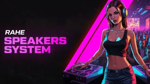 Rahe Speakers FiveM speaker script — placeable party speakers playing music